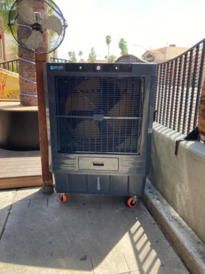 Image showing 7 th KoolKube Mobile Air Cooler Shop Cooler for 3500 sq ft - 18,500 CFM