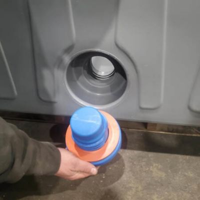 Image showing  4-Hole Energy-Free Polyethylene Cattle Waterer