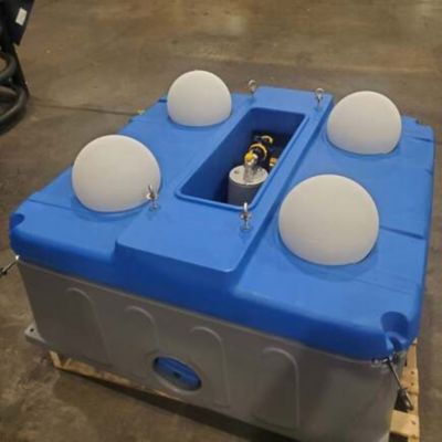 Image showing  4-Hole Energy-Free Polyethylene Cattle Waterer