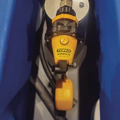 Image showing 5 th Century 4-Hole Energy-Free Polyethylene Cattle Waterer