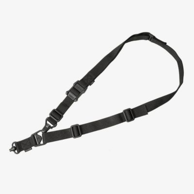 Magpul MS3 Single QD Gen2 Sling for Rifles, Black, Nylon, 48-60 in., OAL Adjustable One-Two Point