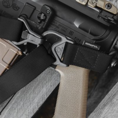 Image showing  MS3 Single QD Gen2 Sling for Rifles, Black, Nylon, 48-60 in., OAL Adjustable One-Two Point