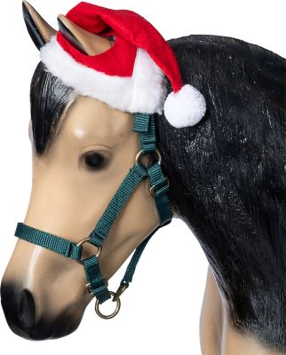 Tough1 One Ear Horse Santa Hat