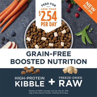 Image showing  Raw Boost All Life Stages Grain-Free Natural Chicken Recipe Dry Dog Food