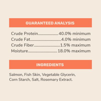 Image showing 6 th 4health Untamed Salmon Jerky Recipe High-Protein Dog Treats, 24 oz.