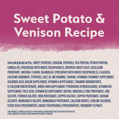 Image showing 3 th Natural Balance Adult Grain-Free Limited Ingredient Sweet Potato and Venison Recipe Dry Dog Food