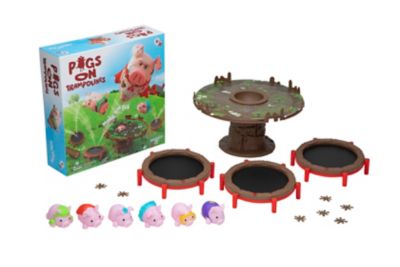 Image showing  Pigs On Trampolines Game