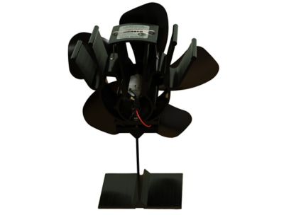 Image showing  4 Blade Thermoelectric Fan, No Electricity Required