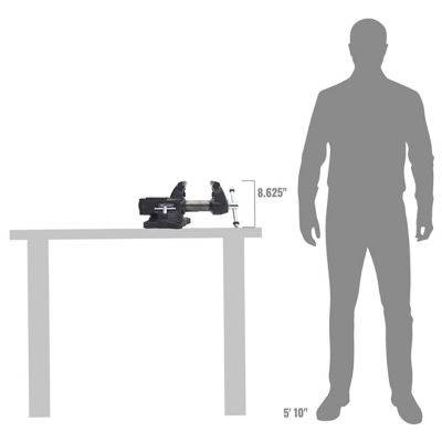 Image showing  HD550-C Heavy Duty Mechanics Vise