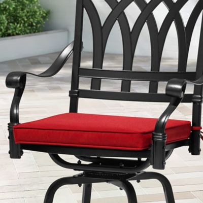 Image showing  Cast Aluminum Swivel Bar Stool