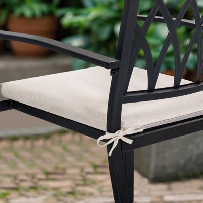 Image showing  Outdoor 2 pk. Solid Color Chair Seat Cushions