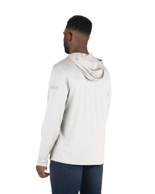 Image showing  Men's Long Sleeve Hooded UPF Sun Shirt