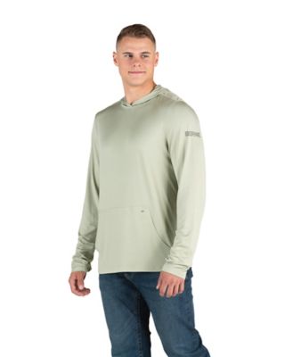 Berne Men's Long Sleeve Hooded UPF Sun Shirt