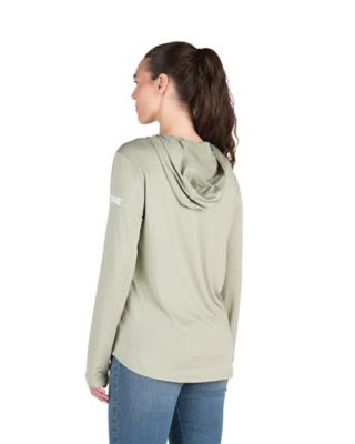 Image showing  Women's Long Sleeve Hooded UPF Sun Shirt