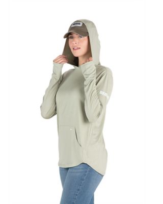 Image showing  Women's Long Sleeve Hooded UPF Sun Shirt