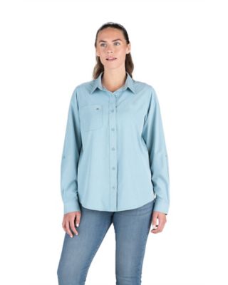 Image showing 0 th Berne Women's Flex180 UPF Button Down Long Sleeve Shirt