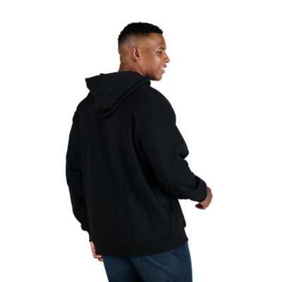 Image showing  Men's Grid Fleece-Lined Full-Zip Hooded Sweatshirt