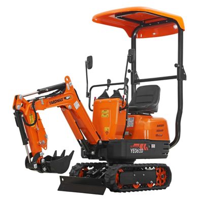 YARDMAX 306 cc Hydraulic Mini-Excavator, with Canopy