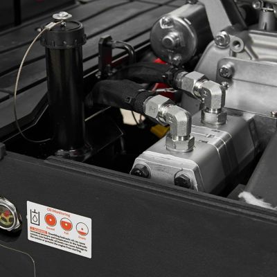 Image showing 7 th YARDMAX 306 cc Hydraulic Mini-Excavator, with Canopy, Claw, Grading Bucket & Rake