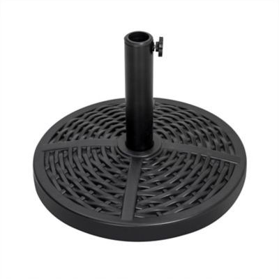 Image showing  Outdoor 26 lb. Round Umbrella Base, Polyethylene and Concrete