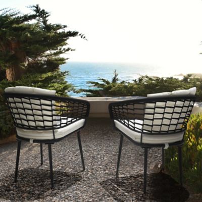 Image showing 9 th Nuu Garden Outdoor Woven Rope Chairs with Thick Cushions