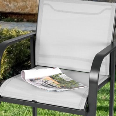 Image showing  Outdoor 2-Piece Textilene High Bar Stools