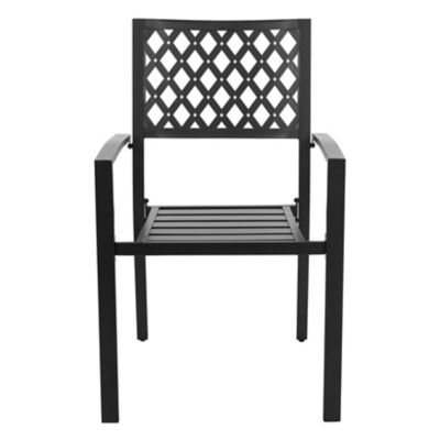 Image showing  Outdoor 3 pc. Bistro Set, Powder-Coated Iron Finish