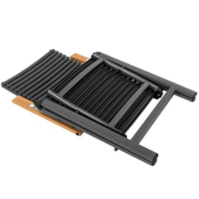 Image showing  Outdoor 2-Piece Folding Chairs with Aluminum Frame, Adjustable Backrest