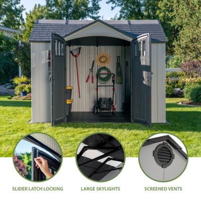 Image showing  10 ft. x 8 ft. Side Entry Outdoor Storage Shed, 60466