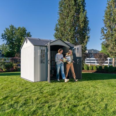 Image showing 8 th Lifetime 10 ft. x 8 ft. Side Entry Outdoor Storage Shed, 60466