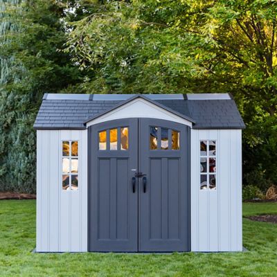 Image showing 6 th Lifetime 10 ft. x 8 ft. Dual Entry Outdoor Storage Shed, 60467