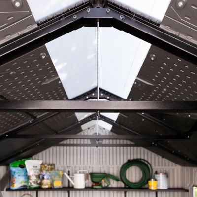 Image showing 8 th Lifetime 10 ft. x 8 ft. Dual Entry Outdoor Storage Shed, 60467