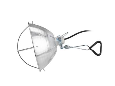 Image showing  10 in. Aluminum Clamp Light with Guard