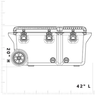 Image showing 2 th Wyld Gear Freedom Series Made in the USA Hard Cooler