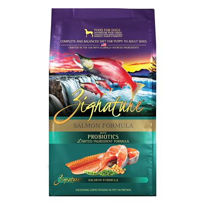 Image showing  Salmon Formula Dry Dog Food, 4 lb.
