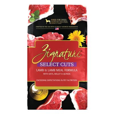 Zignature Select Cuts Lamb Formula Dry Dog Food