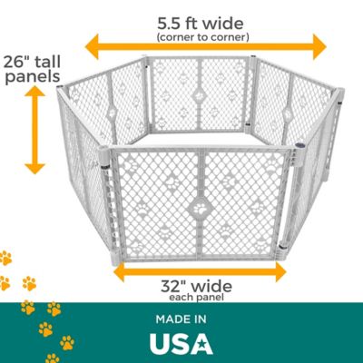 Image showing 6 th MyPet Paws Petyard Excerise Pen, 6 Panel