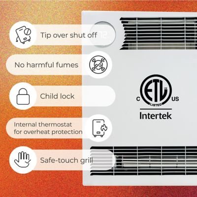 Image showing 5 th Heat Storm 3000 W In-wall Space Heater