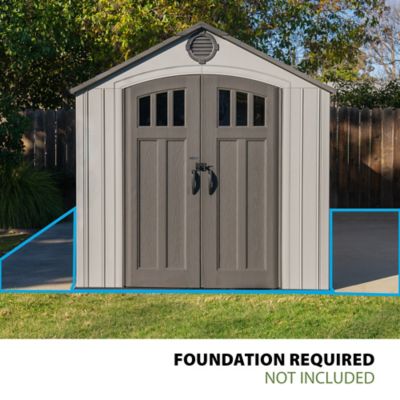 Image showing  8 x 20ft. Outdoor Storage Shed, 60470