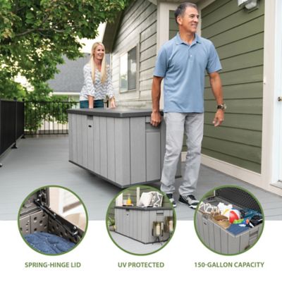 Image showing  Outdoor Storage Deck Box - 150 Gallon, 60340