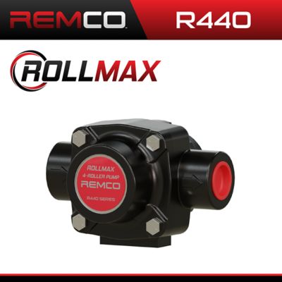 REMCO 4 Roller Pump, Cast Iron, CW Rotation with 5/8 in. Shaft