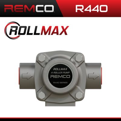 Image showing  4 Roller Pump, Stainless Steel, CW Rotation with 5/8 in. Shaft