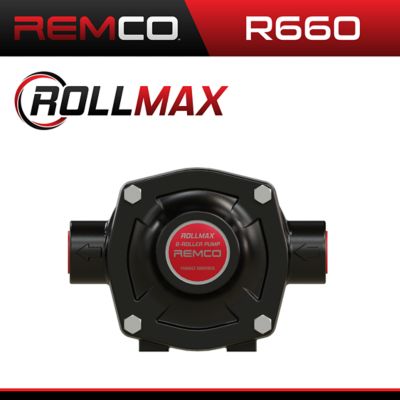 Image showing  6 Roller Pump, Cast Iron, CCW Rotation with 5/8 in. Shaft