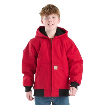 Carhartt kids 130cm ダークグリーン フード付きジャケット Toddler Kids Vintage 90's Carhartt Dark Green Quilted Hooded