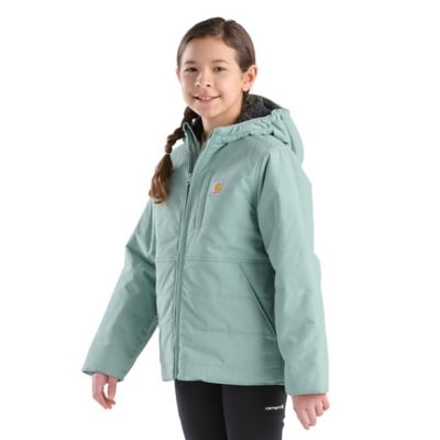 Image showing 1 th Carhartt Girls Montana Insulated Hooded Jacket