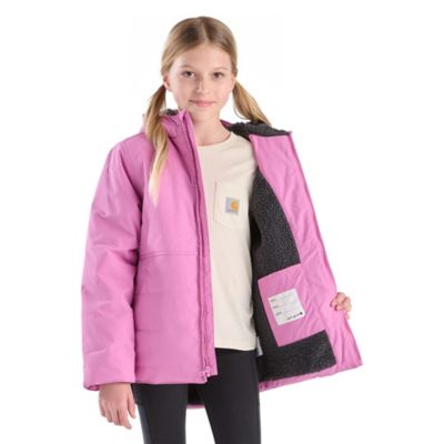 Image showing 2 th Carhartt Girls Montana Insulated Hooded Jacket