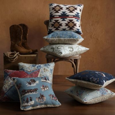 Image showing  Tasha Polizzi for Teddy-Backed Boucle Plush Pillow, 18 x 18in.