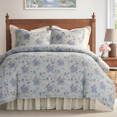 Image showing  Tasha Polizzi for Paseo Road Rosabel Floral Washed Denim Comforter Set, 3 pc.