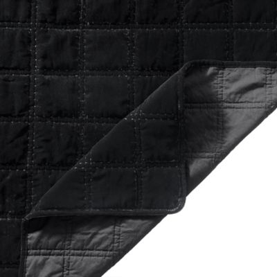 Image showing  Stella Faux Silk Double Box Stitch Quilt Set, 3PC