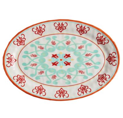 Paseo Road Western Melamine Serving Platter, 1 pc.